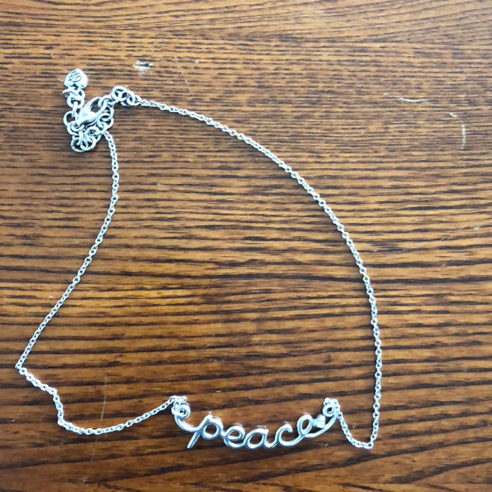 Brighton peace necklace